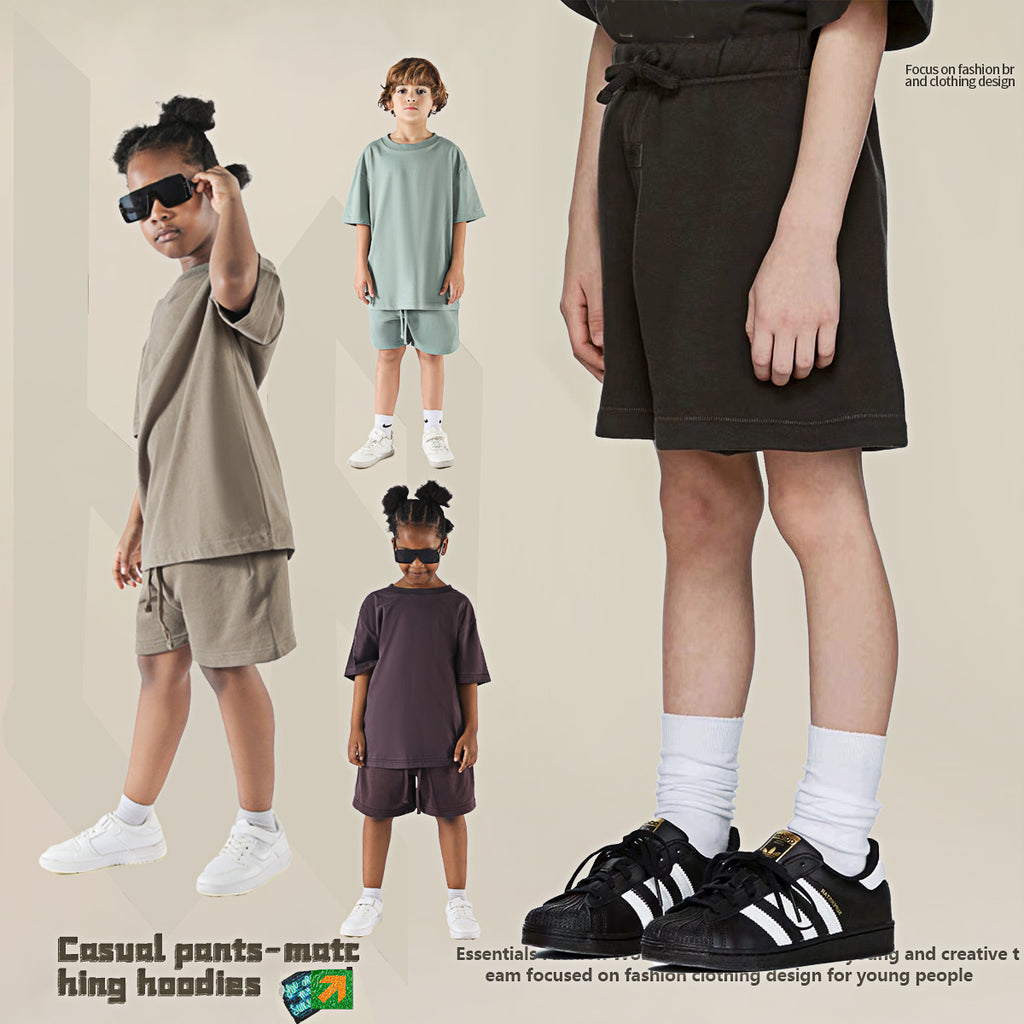 Boys Summer Casual Shorts – Trendy Sports Style Kids Shorts
